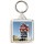 Keep Calm and Love Thorpeness - Square Keyring