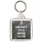 Grumpy Old Mens Club - Square Keyring
