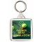 I'd Rather be at Wimbledon - Square Keyring