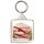 I'd Rather be Eating a Jam Sandwich - Square Keyring