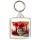 I'd Rather be Eating Cheesecake - Square Keyring
