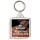 I'd Rather be Eating Chocolate - Square Keyring