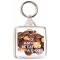 I'd Rather be Eating Jaffa Cakes - Square Keyring
