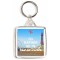 I'd Rather be in Blackpool - Square Keyring