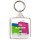 I'd Rather be Shopping - Square Keyring