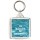I'd Rather be Swimming - Square Keyring