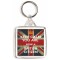 Keep Calm You are Now a British Citizen - Square Keyring