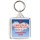 Keep Calm Because Our God is an Awesome God - Square Keyring