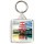 Keep Calm and Love Tahiti - Square Keyring
