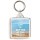 Life is Better at the Beach - Square Keyring