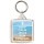Keep Calm Jesus is in Control - Square Keyring