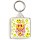 Smile Jesus Loves You - Square Keyring