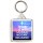 Jesus is My Saviour Not my Religion - Square Keyring