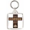 All I need Today is a little bit of Coffee and a Whole Lot of Jesus - Square Keyring