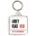 Abbey Road - Square Keyring