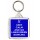 Keep Calm and go Lawn Green Bowling - Square Keyring