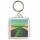 Exercise Daily. Walk with God. - Square Keyring