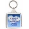 If God is Your Co-Pilot Trade Places - Square Keyring