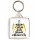 Keep Calm and Drink Presecco - Square Keyring