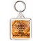 Keep Calm and Love Eggy Bread - Square Keyring