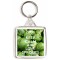 Keep Calm and Love Sprouts - Square Keyring