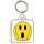 Scream Smiley - Square Keyring