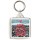 Keep Calm and Love Hayling Island - Square Keyring