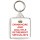 Drinkmore and Dolittle Retirement Specialists - Square Keyring