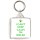I Can't Keep Calm I'm Welsh - Square Keyring