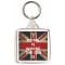 Home is where the Gin Is - Square Keyring