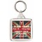If Gin can't Fix It. You're simply not Pouring Enough - Square Keyring