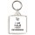 I am Calm I Got Divorced - Square Keyring