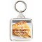 Keep Calm and Love Apple Pie - Square Keyring