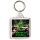 Keep Calm and Listen to Andrea Bocelli - Square Keyring
