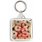Keep Calm and Love Jammie Dodgers - Square Keyring