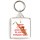 Keep Calm and Love Playing Tenor Sax - Square Keyring