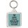 Keep Calm because Science is Fun! - Square Keyring