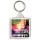 Keep Calm and Love Roller Coasters - Square Keyring