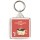 Hot Chocolate Time - Square Keyring