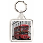 Routemaster Bus - Square Keyring