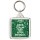 Keep Calm and Love Physics - Square Keyring