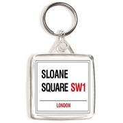 Sloane Square - Square Keyring