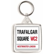 Trafalgar Square - Square Keyring