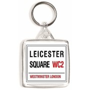 Leicester Square - Square Keyring
