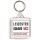 Leicester Square - Square Keyring