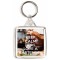 Keep Calm and Love a Bartender - Square Keyring