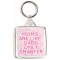 Mums are like Dads Only Smarter - Square Keyring