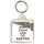 Keep Calm and Go Karting - Square Keyring