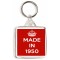 Made in 1950 - Square Keyring