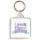 I speak fluent sarcasm - Square Keyring